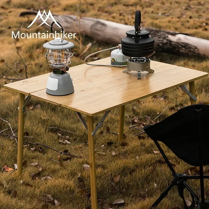 MOUNTAINHIKER アップグレード版ポータブルアウト - Camping Cooking Table のレビューと価格