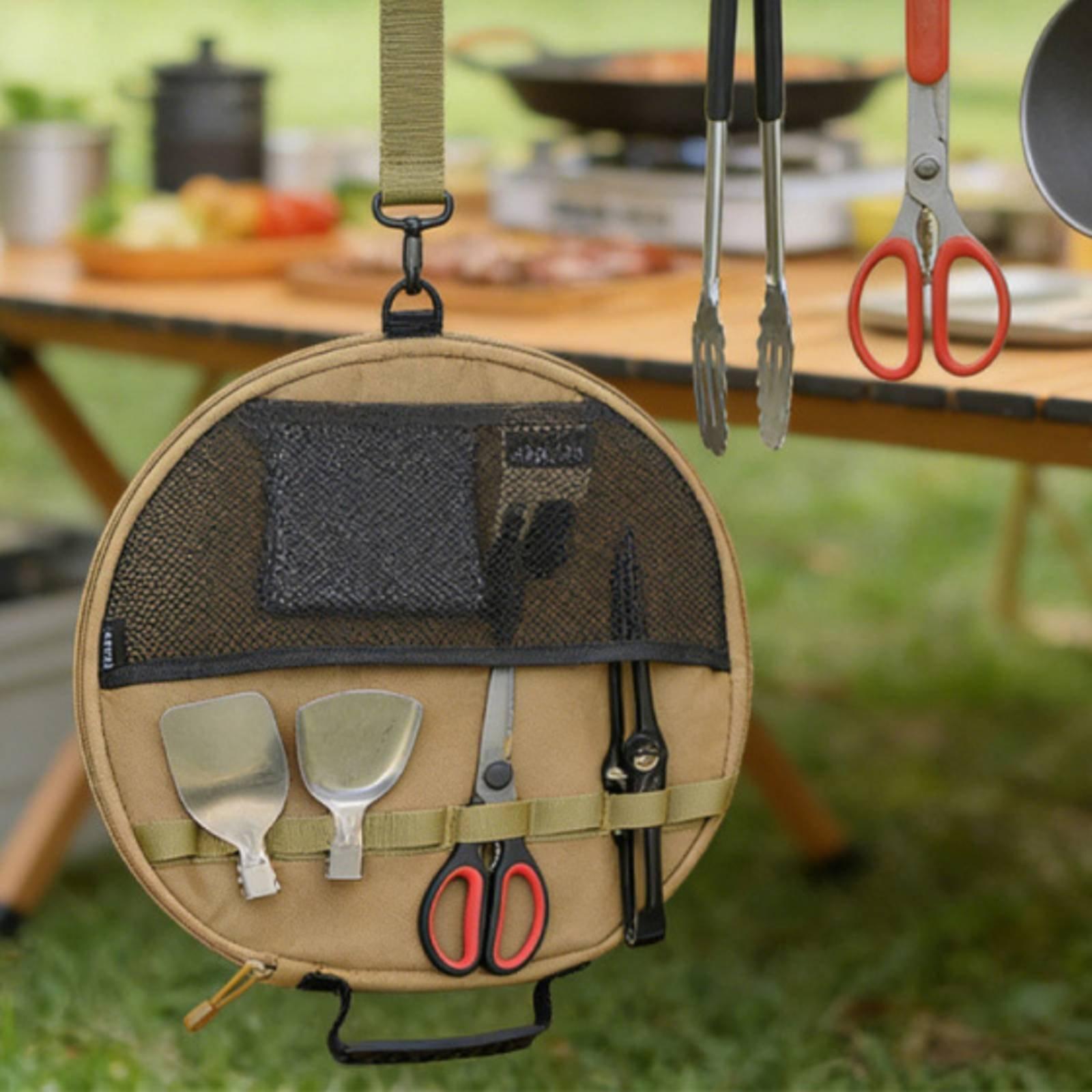 フライパン収納バッグ ポータブルスキレットキャリーバッグ 頑 - Camping Cooking Bag のレビューと価格