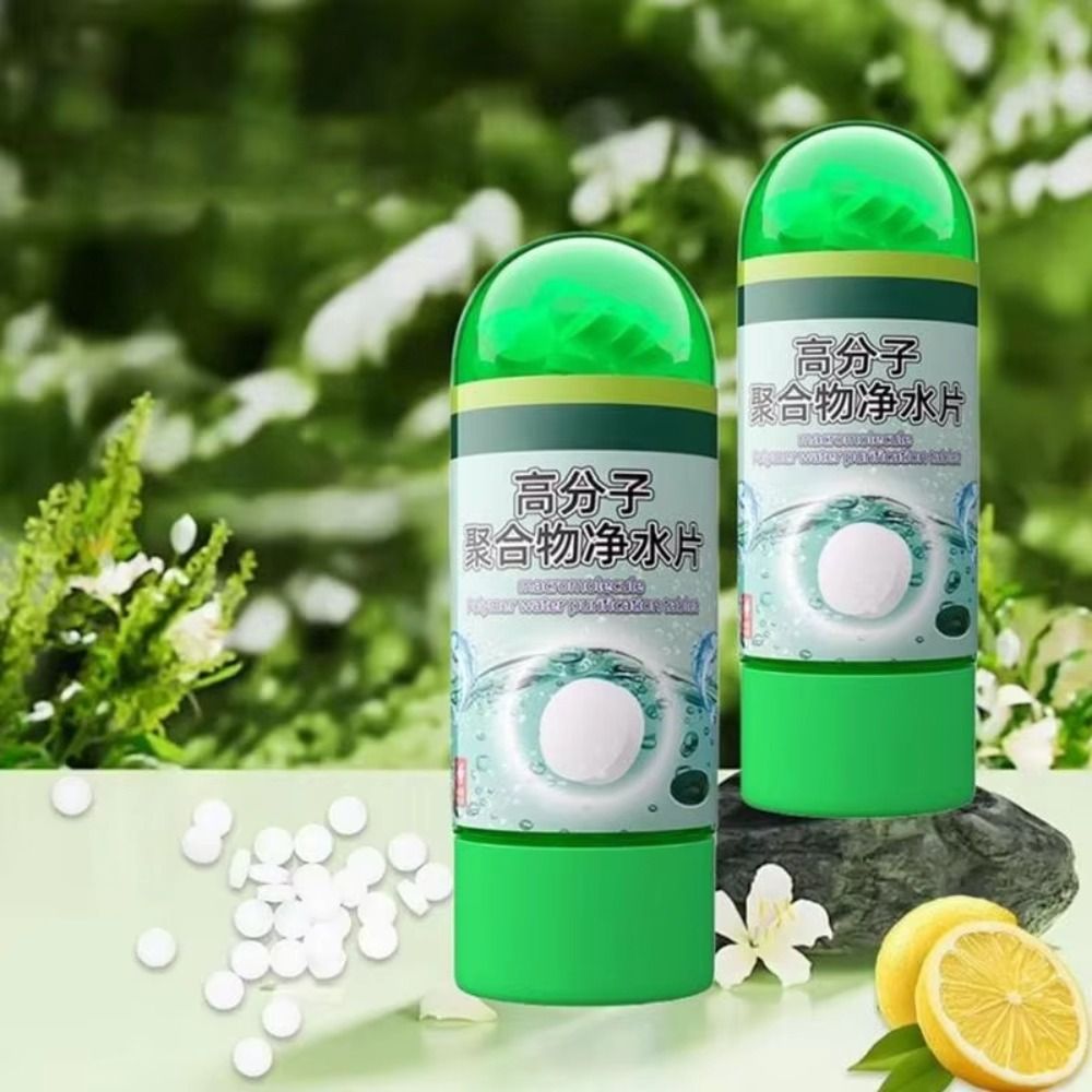 強力な浄水タブレット 臭い除去剤 クリーニング洗浄藻類タブレ - Water Purification Tablet のレビューと価格