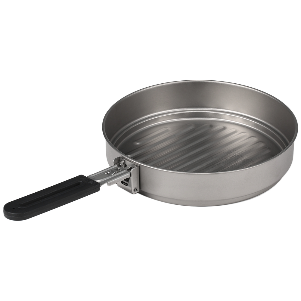 折りたたみハンドル付きの軽量でポータブルなキャンプ用鍋,キャ - Camping Cooking Open Fire のレビューと価格