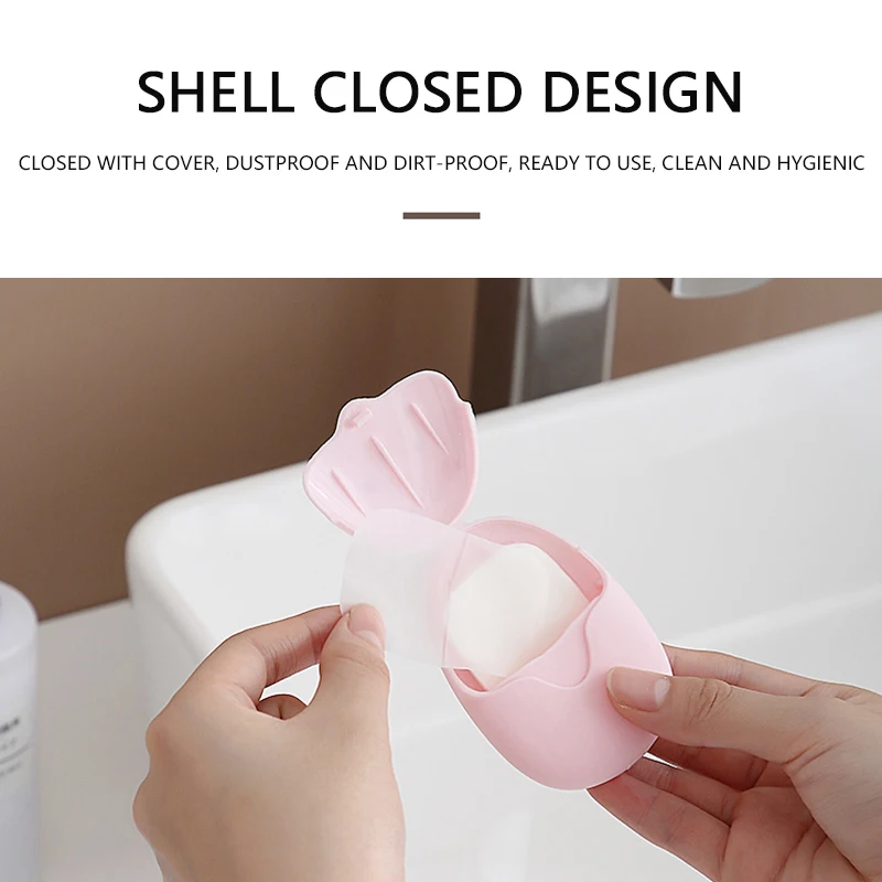 50 個旅行石鹸シートポータブル石鹸紙バスハンド屋外旅行クリ - Biodegradable Soap Camp のレビューと価格