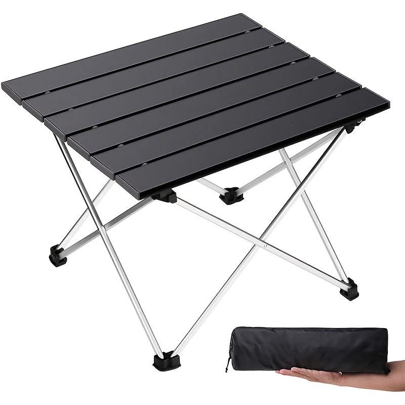 持ち運び可能な折りたたみ式キャンプテーブル、軽量でビーチ、ピ - Camping Cooking Table のレビューと価格