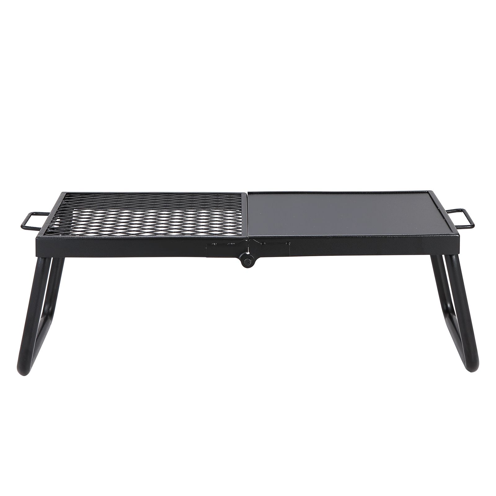 折りたたみ式キャンプファイヤーグリル、頑丈なスチールメッシュ - Camping Cooking Open Fire のレビューと価格