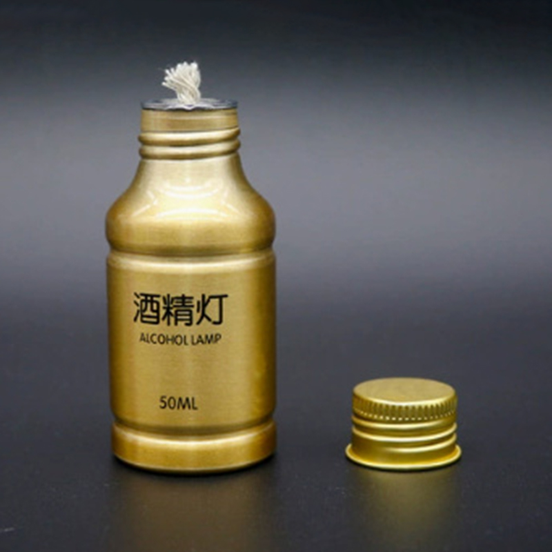 50ML アルコールバーナーランプ アルミニウム合金製ポータ - Camping Cooking Alcohol のレビューと価格