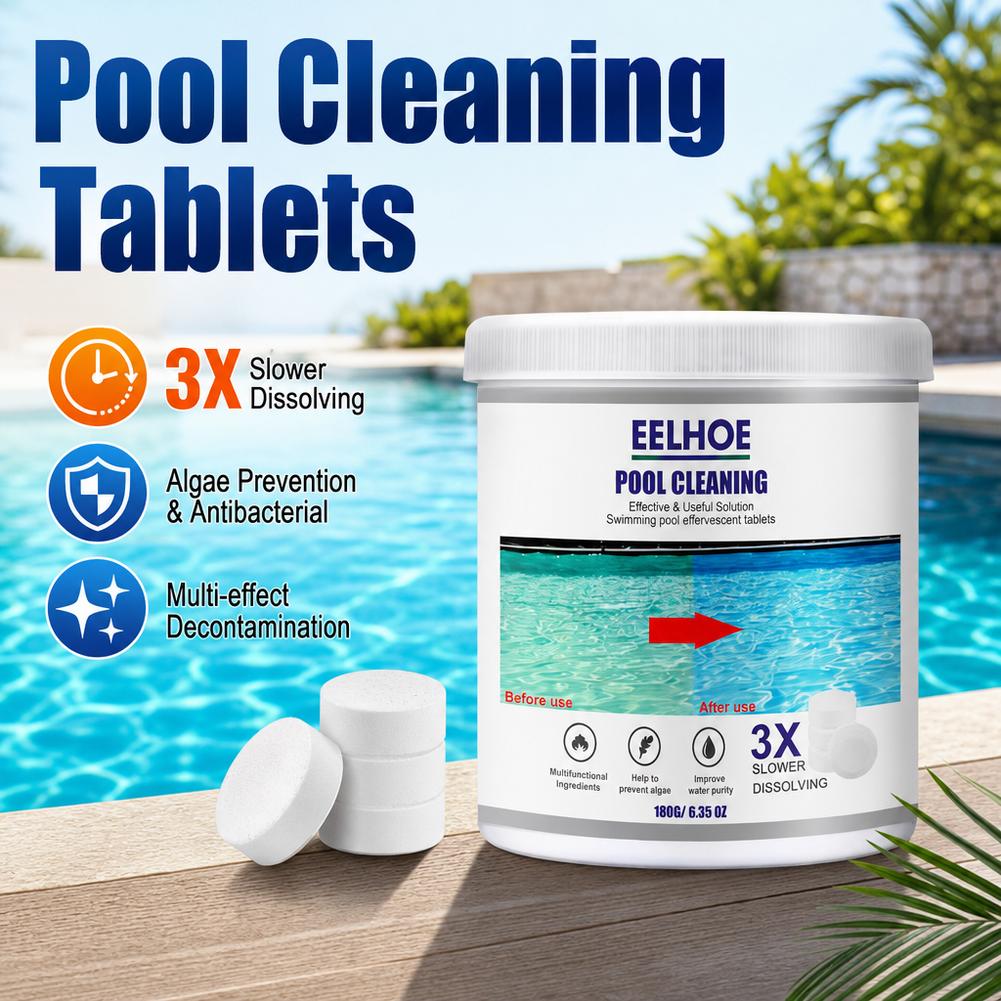 水泳プール用発泡性洗浄タブレット 水の浄化用 多機能で便利な - Water Purification Tablet のレビューと価格