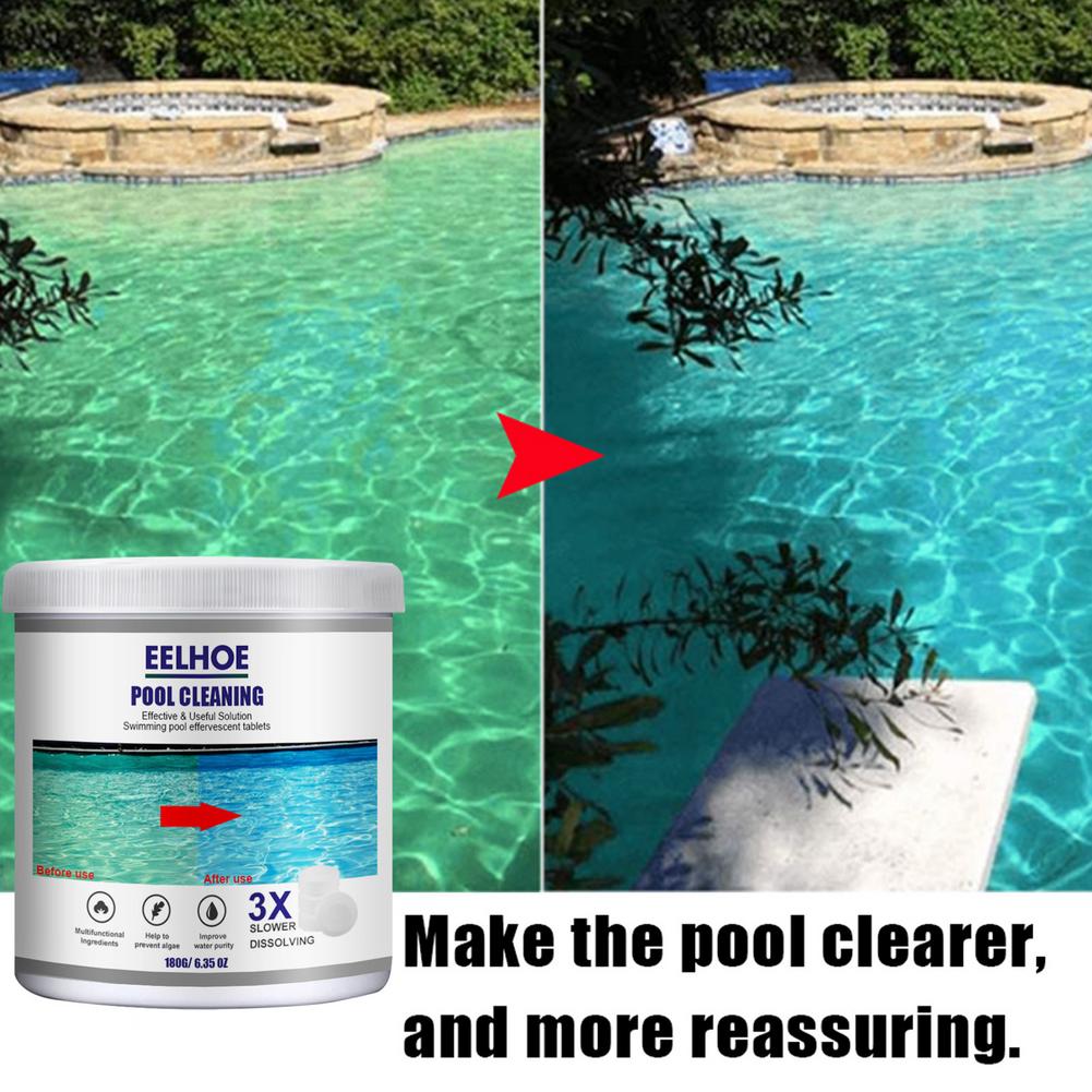 水泳プール用発泡性洗浄タブレット 水の浄化用 多機能で便利な - Water Purification Tablet のレビューと価格