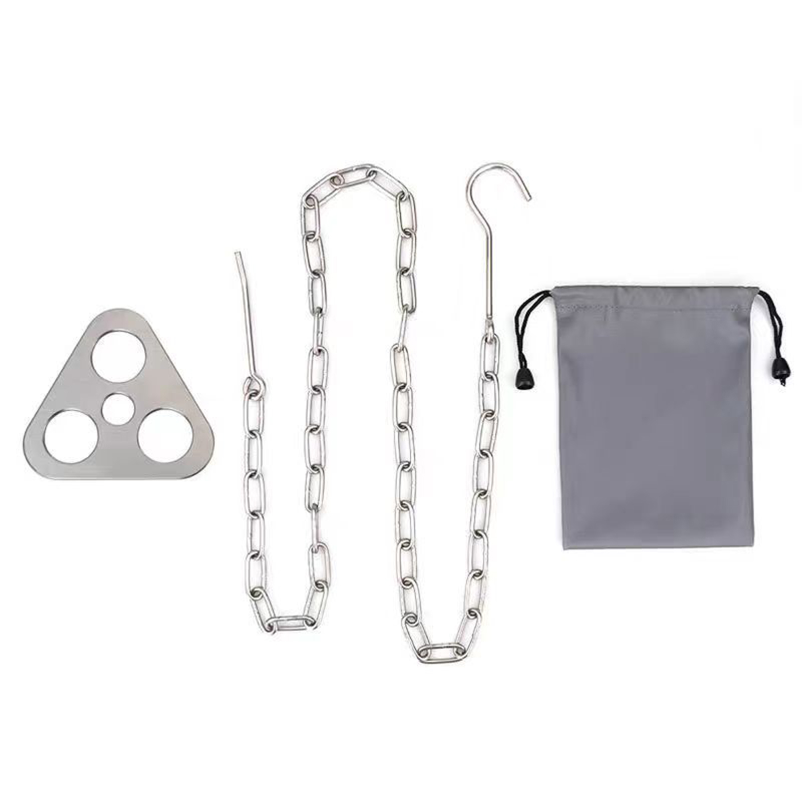 1pc キャンプ三脚鉄素材屋外調理用ヘビーデューティポットサ - Camping Cooking Materials のレビューと価格