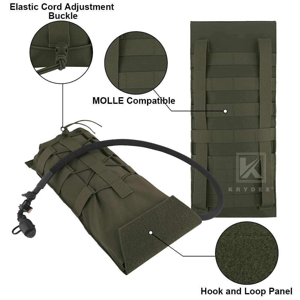 KRYDEX タクティカル 3L ハイドレーションモールパッ - Camping Cooking Bag のレビューと価格