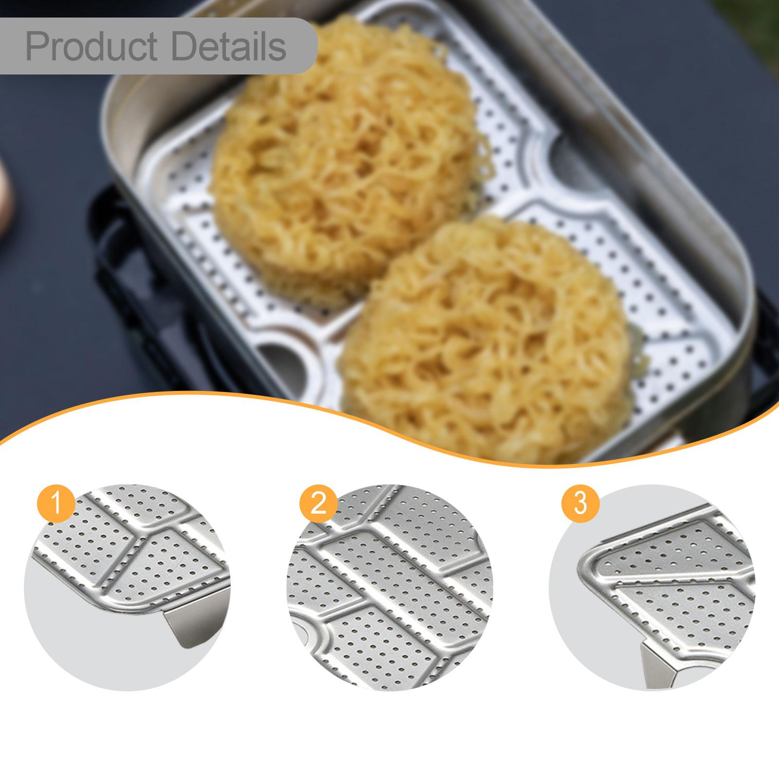 キャンプ用蒸し器 ステンレス製 メスティン 蒸しラック アウ - Camping Cooking Box のレビューと価格